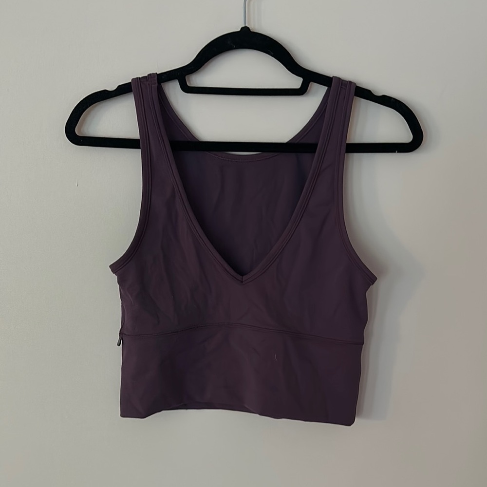 Like New Lululemon Purple Tank